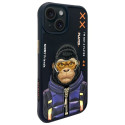 NIMMY case COOL&CUTE 2.0 Monkey for IPHONE 15 black