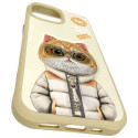 NIMMY case COOL&CUTE 2.0 Cat for IPHONE 15 khaki