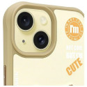 NIMMY case COOL&CUTE 2.0 Cat for IPHONE 15 khaki
