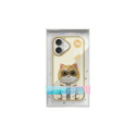 NIMMY case COOL&CUTE 2.0 Cat for IPHONE 16 khaki