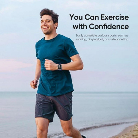 DUX DUCIS case TAMO for Apple Watch series 10 42 mm transparent with midnight