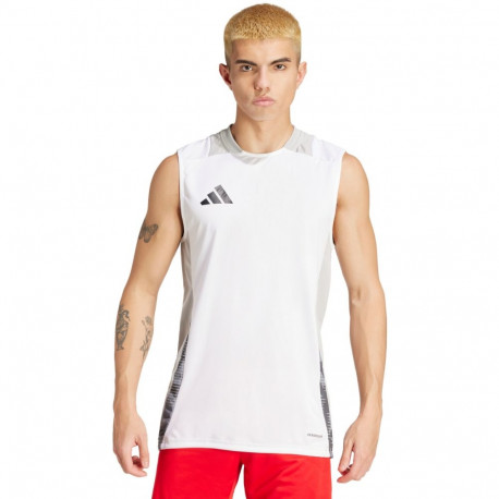 Adidas meeste varrukateta treeningsärk Tiro 24 Competition Training IR5479 2XL, valge