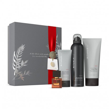 RITUALS HOMME SPORT LOCION CORPORAL 15ML VAPORIZADOR + GEL DE BAÑO 1U. + ESPUMA DE BAÑO 1U. + EAU DE