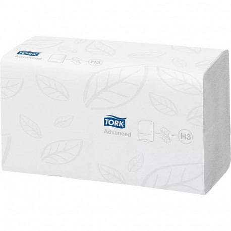 Paper towel 2-layer, TORK, Soft Singlefold 23x22cm 180 sheets (290143)
