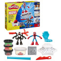 PLAY-DOH Playset Spiderman lauch and Slice Battle