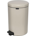 Brabantia Pedal Bin Newicon 20 L Soft Beige