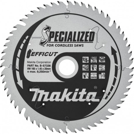 Makita B-57336 EFFICUT saeleht 165x20x56Z