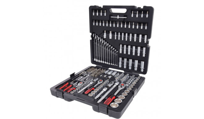 KS Tools 1/4 + 3/8 + 1/2 Padrunvõtmete Komplekt 216-osaline 917.0216