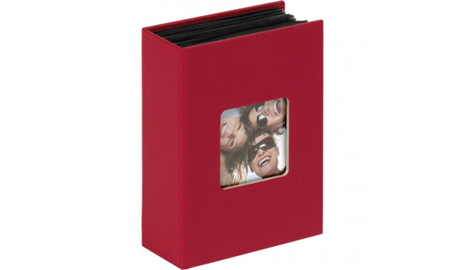 Walther Fun punane 10x15 mini fotoalbum 100 fotole MA357R