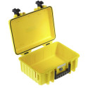 B&W Outdoor Case Type 4000 yellow incl. foam inlay