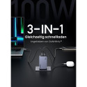 UGREEN Nexode Pro 100W GaN laadija USB-C kaabliga