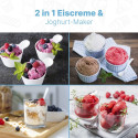 Clatronic ICM 3799 Compressor Ice Cream Maker 1L