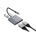 Conceptronic DONN13G 4-in-1 USB 3.2 dokk