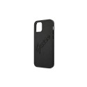 Guess Saffiano Vintage Script Case for iPhone 12 Pro Max 6.7" - Black