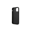 Guess Saffiano Vintage Script Case for iPhone 12 Pro Max 6.7" - Black