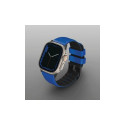Uniq Linus Airosoft Silicone Strap for Apple Watch 1/2/3/4/5/6/7/8/SE/SE2/Ultra 42/44/45/49mm - Blue