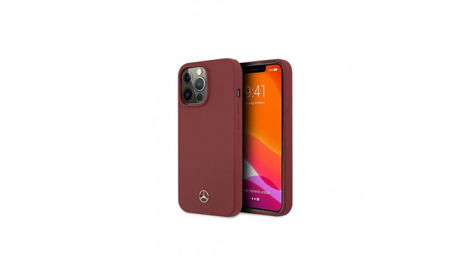Mercedes MEHCP13XSILRE iPhone 13 Pro Max 6,7" czerwony/red hardcase Silicone Line