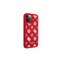 Guess GUHCP12LLSPEWRE iPhone 12 Pro Max 6.7" red/red hard case Peony Collection