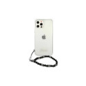 Guess GUHCP12LKPSBK iPhone 12 Pro Max 6.7" Transparent hardcase Black Pearl