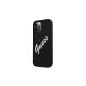 Guess GUHCP12LLSVSBW iPhone 12 Pro Max 6.7" black/white hardcase Silicone Vintage
