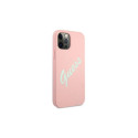 Guess GUHCP12LLSVSPG iPhone 12 Pro Max 6.7" rose green/green pink hardcase Silicone Vintage
