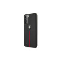 Ferrari FEOSIHCS21SBK S21 G991 black/black hardcase Off Track Leather Nylon Stripe