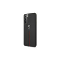 Ferrari FEOSIHCS21MBK S21+ G996 black/black hardcase Off Track Leather Nylon Stripe