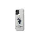 US Polo USHCP12SSLHRWH iPhone 12 mini 5,4" biały/white Silicone Collection