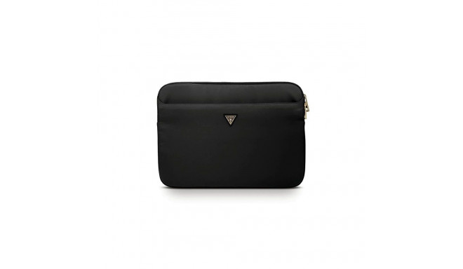 Guess Nylon Triangle Logo sleeve for a 13" laptop - black