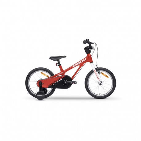 Ülikerge laste jalgratas TABOU Rocket Lite MG (2025) 18", punane-valge