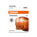 12V 21W WY21W kollane wx3x16d 2tk
