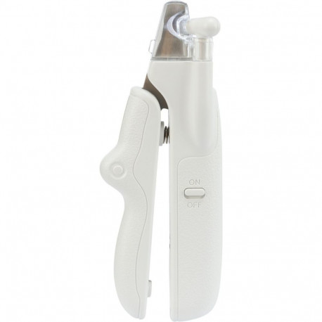 Claw scissors with LED, plastic stainless steel, 15 cm