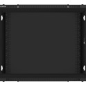 RACK CABINET 19" WALL-MOUNT 9U/600X450 (FLAT PACK) V2 BLACK LANBERG