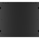 RACK CABINET 19" WALL-MOUNT 9U/600X450 (FLAT PACK) V2 BLACK LANBERG