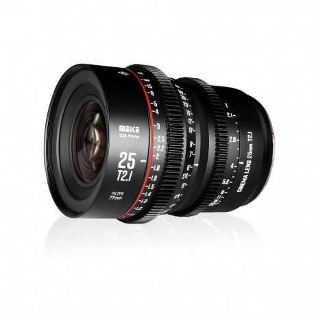 Meike MK 25mm T2.1 S35 lens for Canon EF