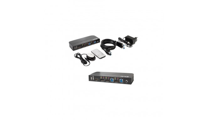 CLUB 3D DISPLAYPORT/HDMI KVM SWITCH FOR DUAL DISPLAYPORT 4K60HZ