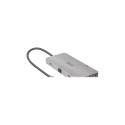 Club 3D USB Gen1 Type-C 9-ühes jaotur HDMI VGA 2x USB Gen1 Type-A RJ45 SD/Micro SD kaardipesade ja U