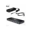 CLUB 3D Thunderbolt 4 Certified 12-in-1 Docking Station With 2xHDMI 1xDP and 2.5Gb Ethernet