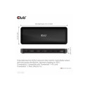 CLUB 3D Thunderbolt 4 Certified 12-in-1 Docking Station With 2xHDMI 1xDP and 2.5Gb Ethernet