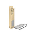 Club 3D USB Gen2 Type-C 10Gbps 4xUSB Type-A alumiiniumkorpusega jaotur
