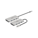 Club 3D USB Gen2 Type-C 10Gbps 4xUSB Type-A alumiiniumkorpusega jaotur