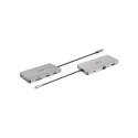 Club 3D USB Gen1 Type-C 9-ühes jaotur HDMI VGA 2x USB Gen1 Type-A RJ45 SD/Micro SD kaardipesade ja U