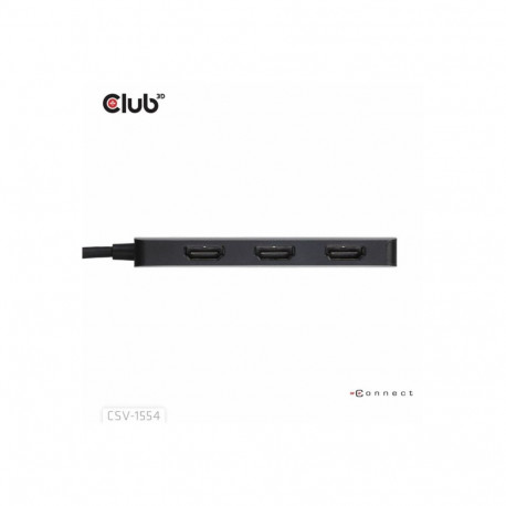 Club 3D USB Type-C to Triple HDMI MST jaotur 4K60Hz