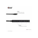 CLUB 3D USB Type-C kolmekordne DisplayPort MST jaotur 4K60Hz