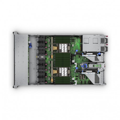 HPE ProLiant DL360 Gen11 Intel Xeon Silver 4510 2.4GHz 12c 1P 64GB-R 8SFF MR408i-o 2x960GB SSD 2x100