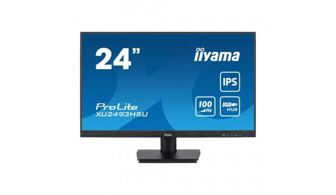 iiyama XU2493HSU-B7 24-tolline 1920x1080 300cd/m2 1ms HDMI DP USB