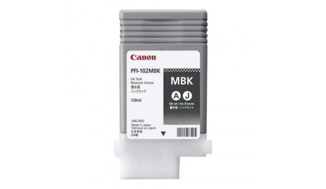 CANON PFI-102mbk matt must tindikassett iPF500 iPF600 iPF700 iP710 iPF720 LP17 LP24
