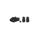 Bosch 12V battery starter set, GAL, 2x3Ah - 1600A019RD