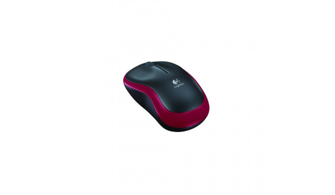 Logitech Wireless Mouse M185 red