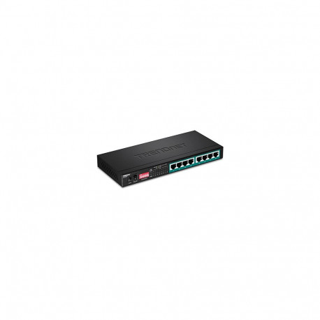 PoE Switch: 8 x 10/100/1000Mbps PoE+, Long Range PoE+ kuni 200m